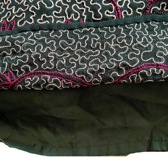 Vintage maxi embroidery and beads fitted dress - Picture 9 of 16